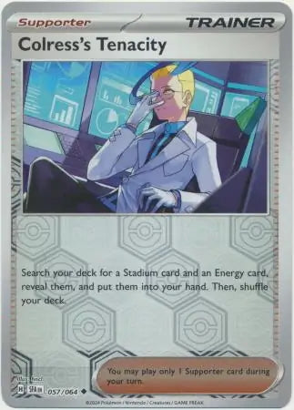 Shrouded Fable Colress’s Tenacity #57/64 reverse holo